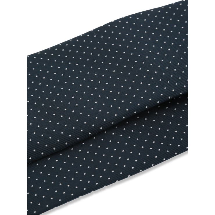 シルク混 ネクタイ＆チーフセット ピンドット | TAKA-Q MEN | 詳細画像9 