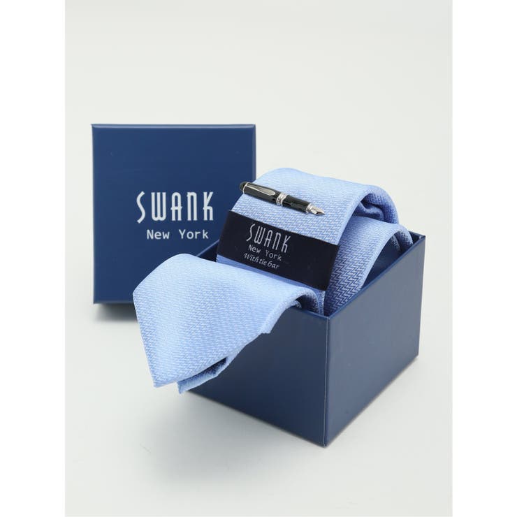 スワンク/SWANK ネクタイ＆タイバーセット | TAKA-Q MEN | 詳細画像1 