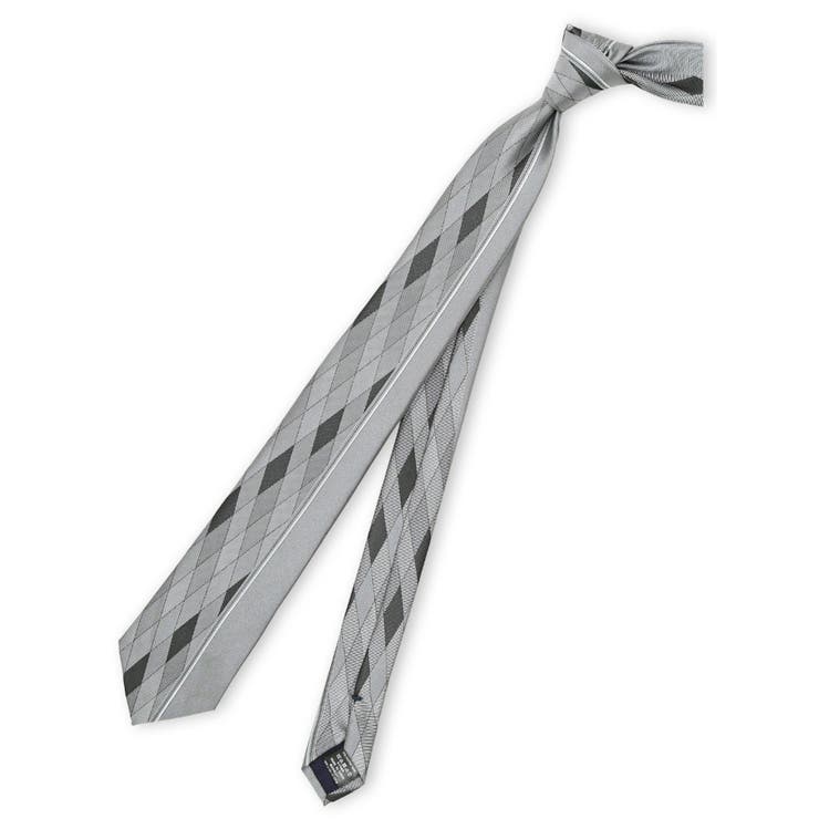 04グレー | 光沢パネル ナロータイ 7.0cm幅 | TAKA-Q MEN