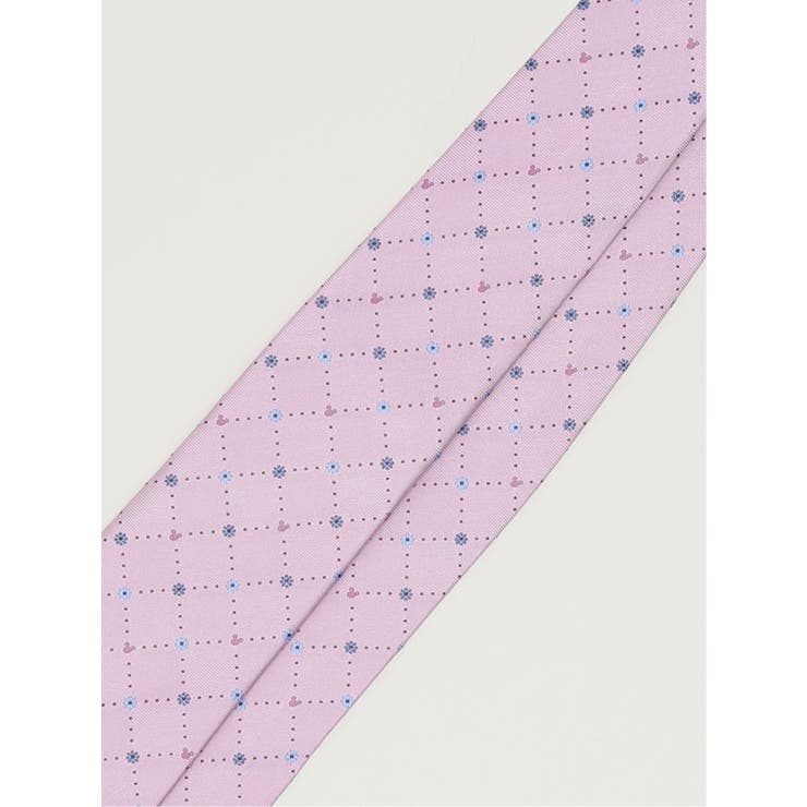 ディズニー/DISNEY シルク小紋柄 レギュラータイ 8.0cm幅 | TAKA-Q MEN | 詳細画像3 