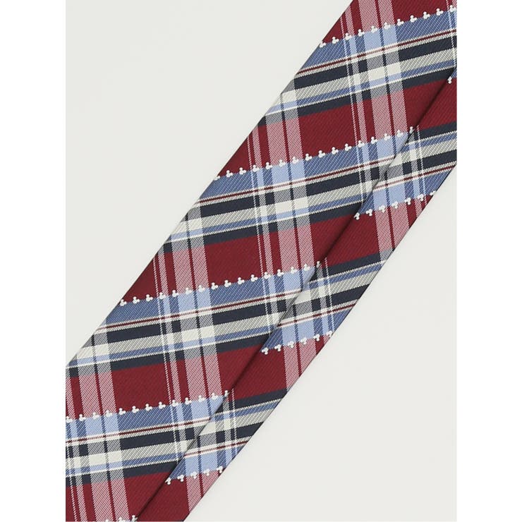 ディズニー/DISNEY シルクチェック柄 レギュラータイ 8.0cm幅 | TAKA-Q MEN | 詳細画像3 