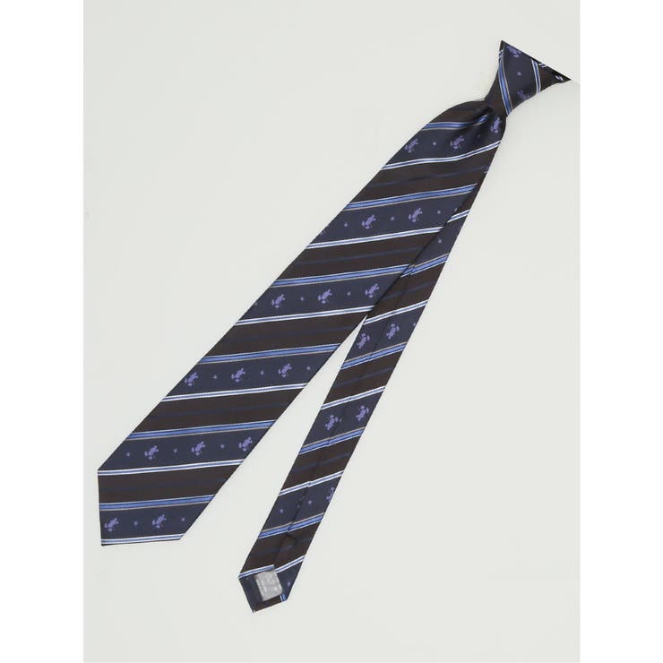 ディズニー/DISNEY シルクストライプ柄 レギュラータイ 8.0cm幅 | TAKA-Q MEN | 詳細画像1 