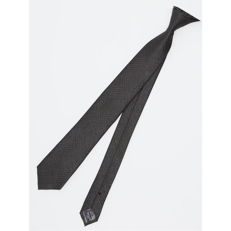 シルク混 パネル柄 ナロータイ 6.5cm幅 | TAKA-Q MEN | 詳細画像1 