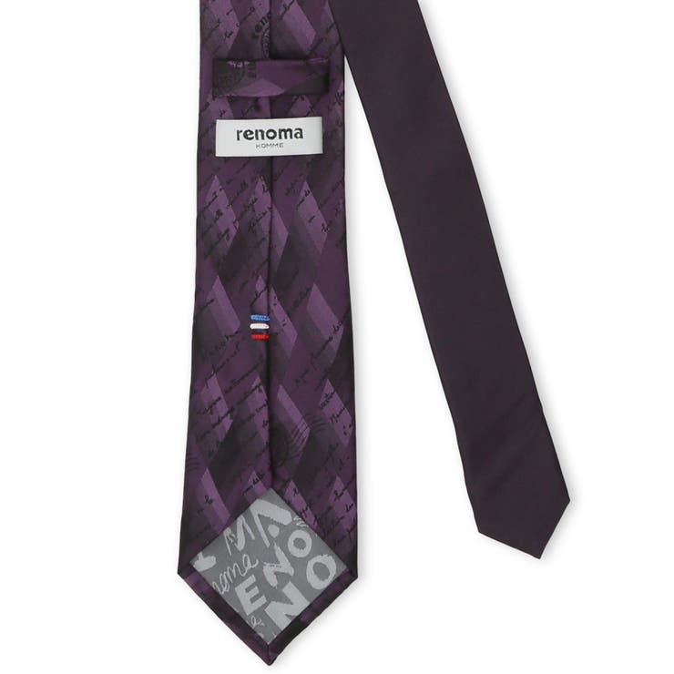 シルク ラインストーン付き ナロータイ 7.0cm幅 | TAKA-Q MEN | 詳細画像6 