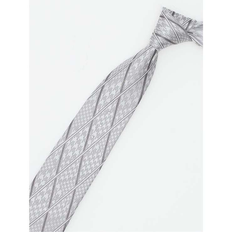 シルク パネル柄 ナロータイ 7.0cm幅 | TAKA-Q MEN | 詳細画像2 