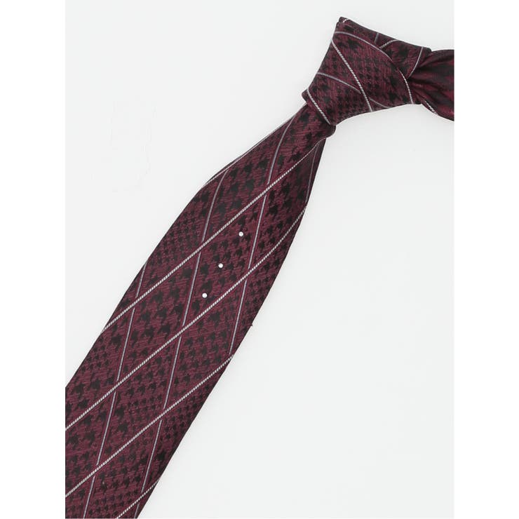 シルク パネル柄 ナロータイ 7.0cm幅 | TAKA-Q MEN | 詳細画像5 