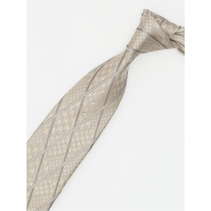 シルク パネル柄 ナロータイ 7.0cm幅 | TAKA-Q MEN | 詳細画像8 