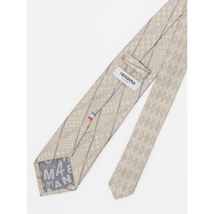 シルク パネル柄 ナロータイ 7.0cm幅 | TAKA-Q MEN | 詳細画像9 