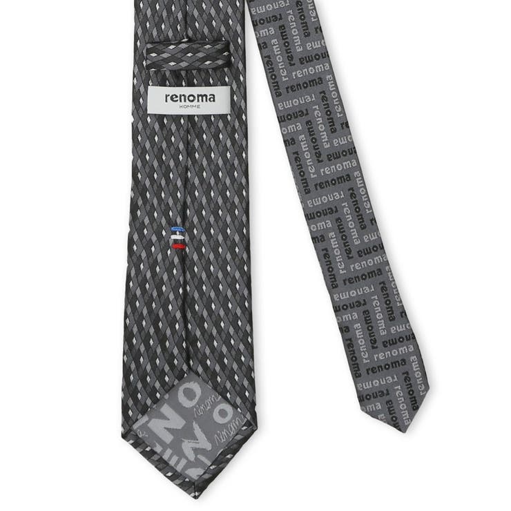 シルク ラインストーン付き ナロータイ&チーフセット | TAKA-Q MEN | 詳細画像10 