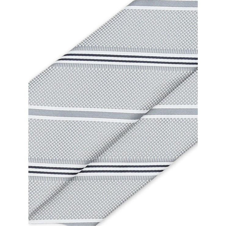 ウォッシャブル ストライプ柄 レギュラータイ 8.0cm幅 | TAKA-Q MEN | 詳細画像3 