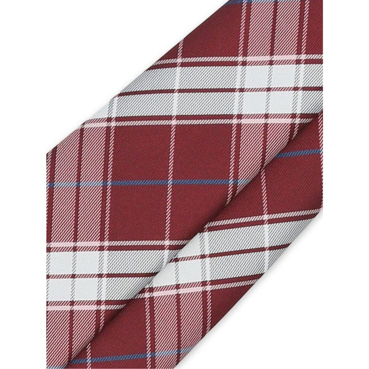 ウォッシャブル チェック柄 レギュラータイ 8.0cm幅 | TAKA-Q MEN | 詳細画像3 