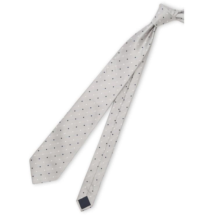 ウォッシャブル ドット柄 レギュラータイ 8.0cm幅 | TAKA-Q MEN | 詳細画像1 