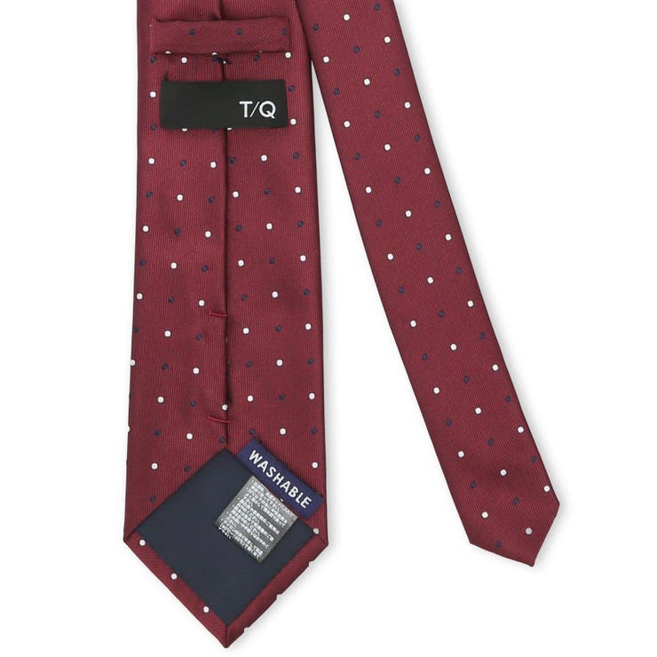 ウォッシャブル ドット柄 レギュラータイ 8.0cm幅 | TAKA-Q MEN | 詳細画像4 