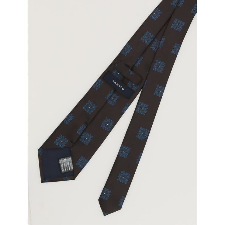 エコウォッシャブル 小紋柄 レギュラータイ 8.0cm幅 | TAKA-Q MEN | 詳細画像2