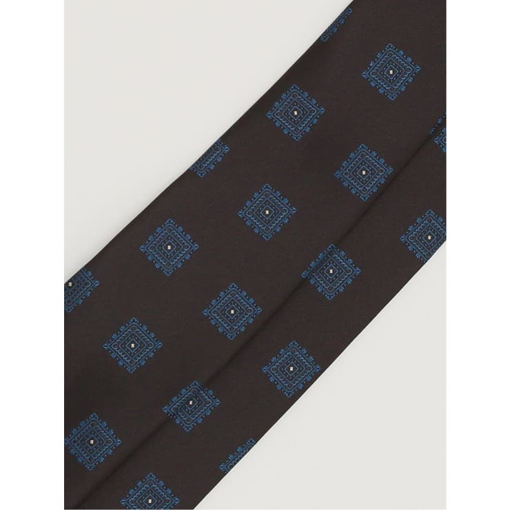 エコウォッシャブル 小紋柄 レギュラータイ 8.0cm幅 | TAKA-Q MEN | 詳細画像3