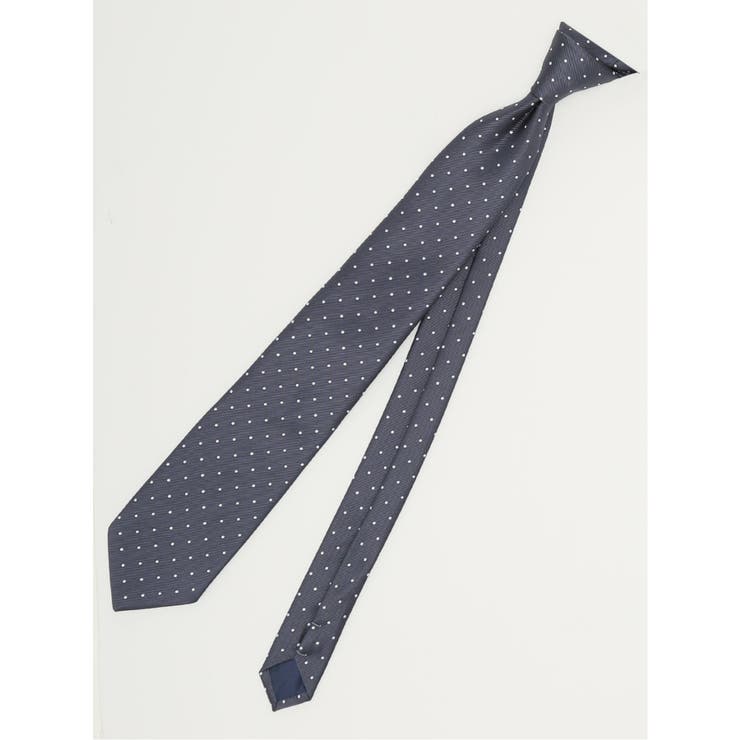 エコウォッシャブル ドット柄 レギュラータイ 8.0cm幅 | TAKA-Q MEN | 詳細画像1 