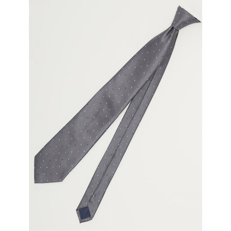 エコウォッシャブル ドット柄 レギュラータイ 8.0cm幅 | TAKA-Q MEN | 詳細画像1 