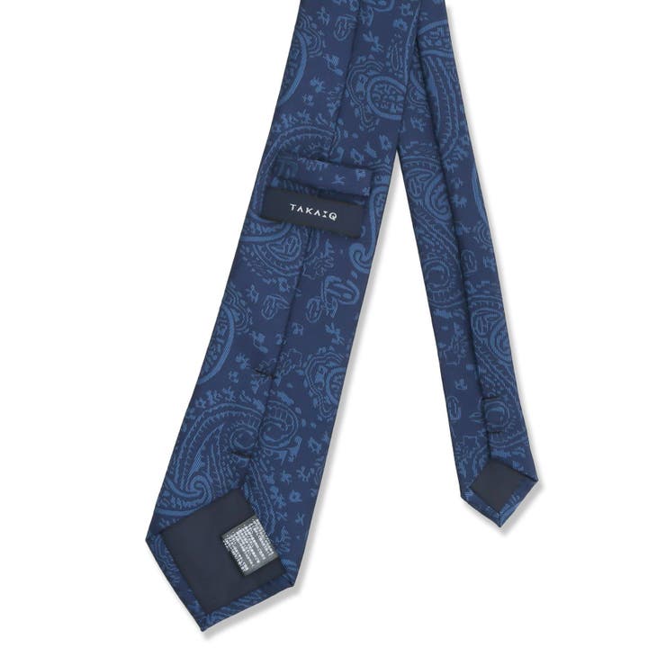 エコペット/ECO PET ペイズリー柄 レギュラータイ 8.0cm幅 | TAKA-Q MEN | 詳細画像6 