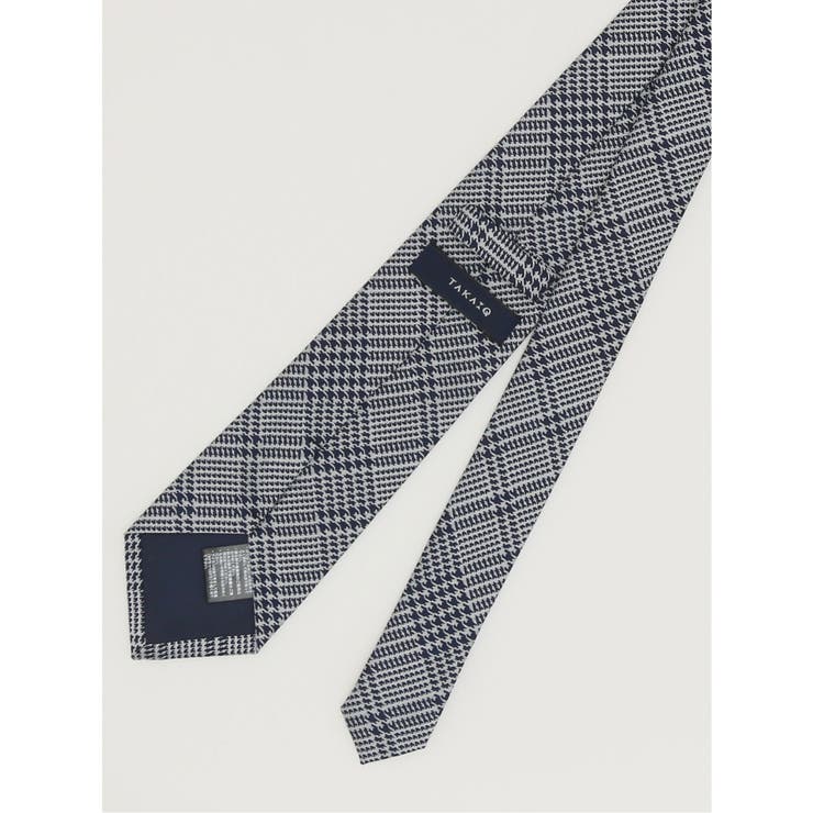 エコペット/ECO PET チェック柄 レギュラータイ 8.0cm幅 | TAKA-Q MEN | 詳細画像4