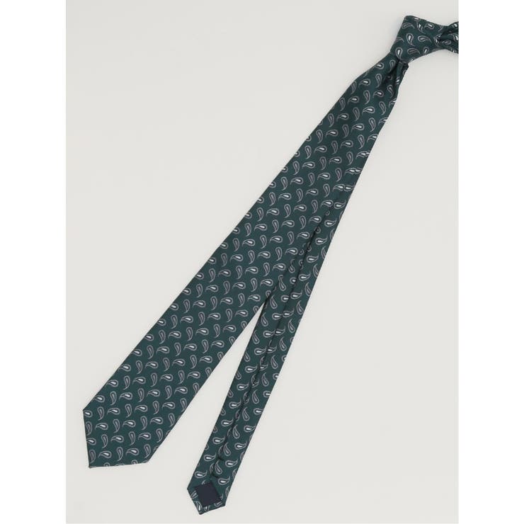 エコペット/ECO PET ペイズリー柄 レギュラータイ 8.0cm幅 | TAKA-Q MEN | 詳細画像1 