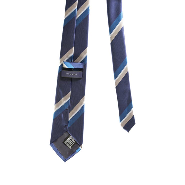 エコペット/ECO PET ストライプ柄 レギュラータイ 8.0cm幅 | TAKA-Q MEN | 詳細画像5 