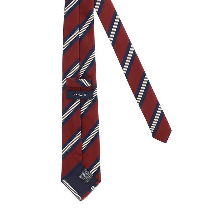 エコペット/ECO PET ストライプ柄 レギュラータイ 8.0cm幅 | TAKA-Q MEN | 詳細画像3 