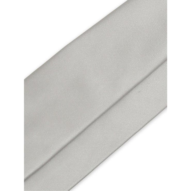 シルク フォーマルネクタイ 8.0cm幅 シルバー繻子 | TAKA-Q MEN | 詳細画像3 