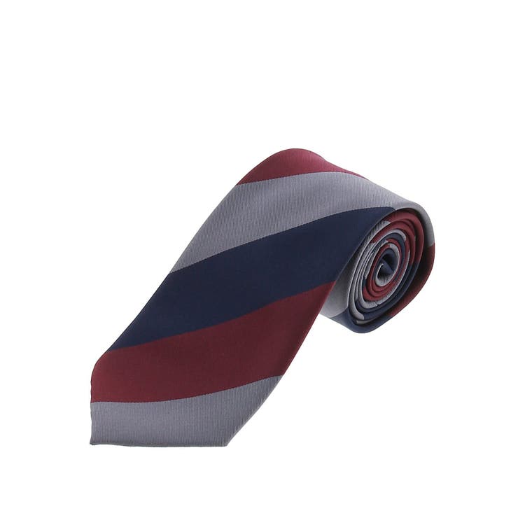 15ワイン | エコペット/ECO PET ストライプ柄 レギュラータイ 8.0cm幅 | TAKA-Q MEN