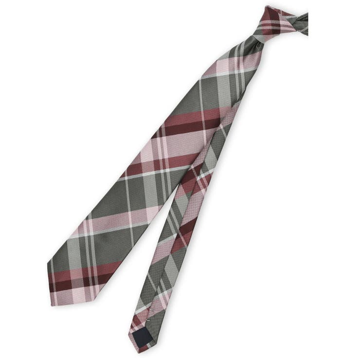 ウォッシャブル チェック柄 レギュラータイ 8.0cm幅 | TAKA-Q MEN | 詳細画像1 