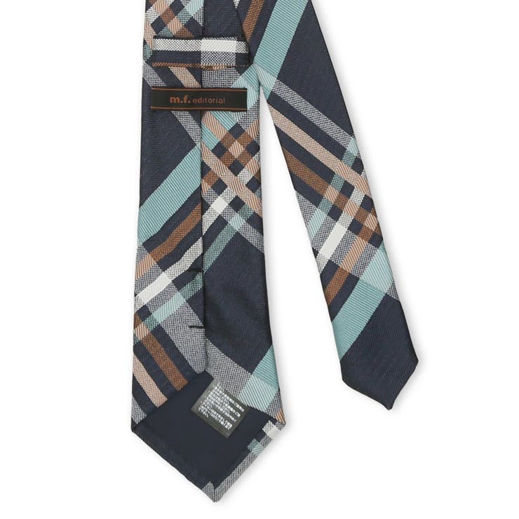 ウォッシャブル チェック柄 レギュラータイ 8.0cm幅 | TAKA-Q MEN | 詳細画像4 