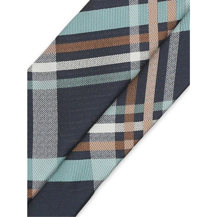 ウォッシャブル チェック柄 レギュラータイ 8.0cm幅 | TAKA-Q MEN | 詳細画像5 