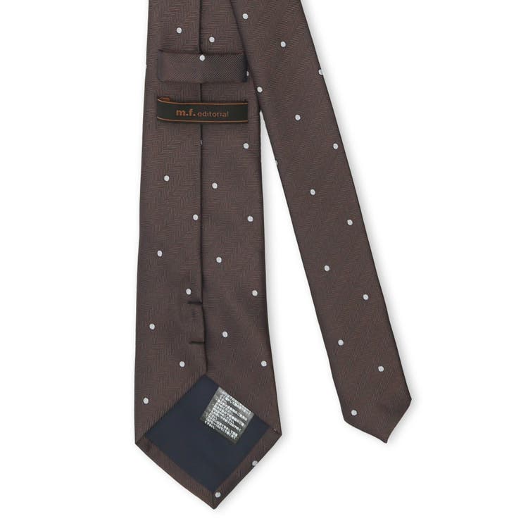 ウォッシャブル ドット柄 レギュラータイ 8.0cm幅 | TAKA-Q MEN | 詳細画像2 