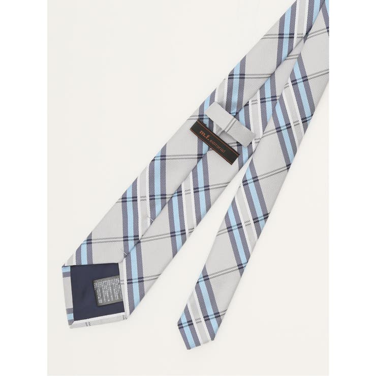 エコウォッシャブル チェック柄 レギュラータイ 8.0cm幅 | TAKA-Q MEN | 詳細画像2