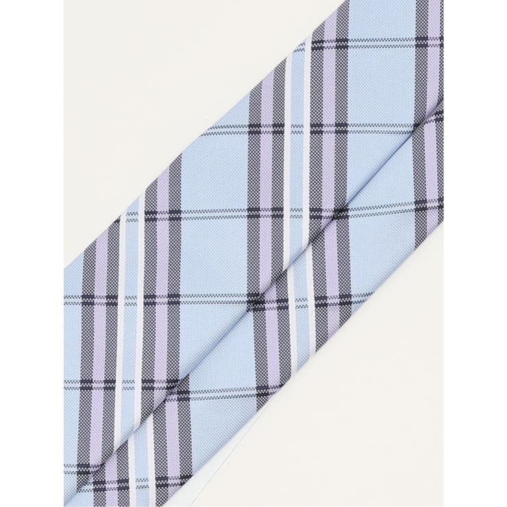 エコウォッシャブル チェック柄 レギュラータイ 8.0cm幅 | TAKA-Q MEN | 詳細画像5