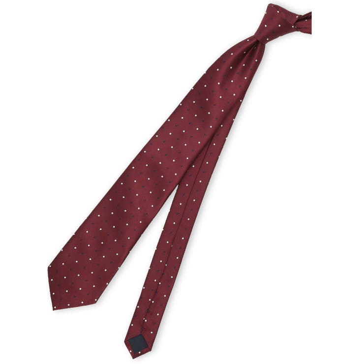 ウォッシャブル ドット柄 レギュラータイ 8.0cm幅 | TAKA-Q MEN | 詳細画像1 