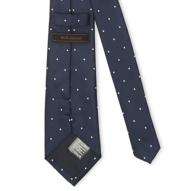 ウォッシャブル ドット柄 レギュラータイ 8.0cm幅 | TAKA-Q MEN | 詳細画像4 