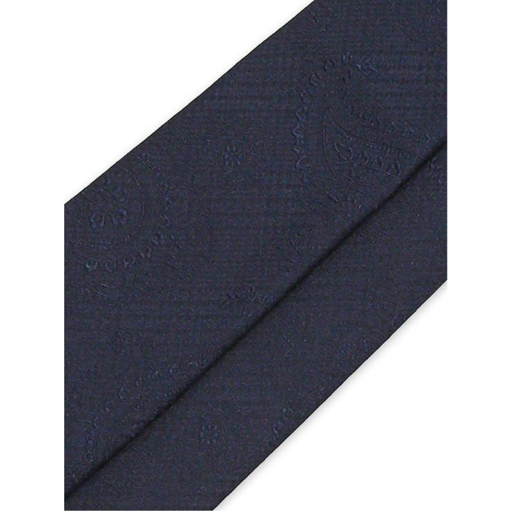 日本製シルク ペイズリーソリッド レギュラータイ 8.0cm幅 | TAKA-Q MEN | 詳細画像5 
