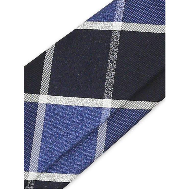 日本製 シルク チェック柄 レギュラータイ 8.0cm幅 | TAKA-Q MEN | 詳細画像5 