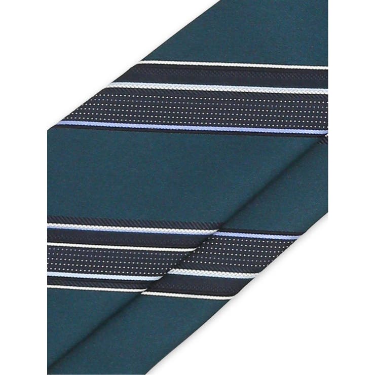 日本製 シルク マルチストライプ柄 レギュラータイ 8.0cm幅 | TAKA-Q MEN | 詳細画像5 