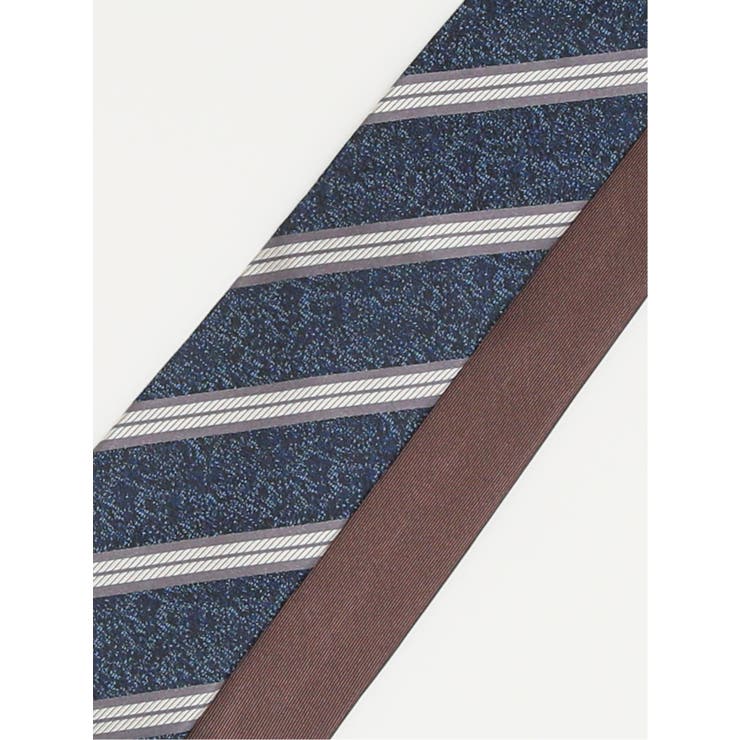 シルクストライプ柄 クレリックナロータイ 7.0cm幅 | TAKA-Q MEN | 詳細画像5 