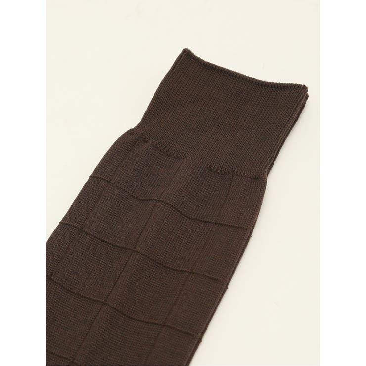 抗菌防臭 チェック柄クルーソックス | TAKA-Q MEN | 詳細画像4 