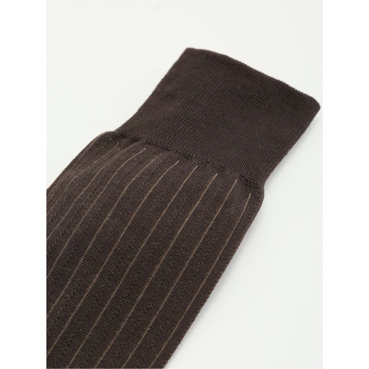 抗菌防臭 ストライプ柄クルーソックス | TAKA-Q MEN | 詳細画像2 