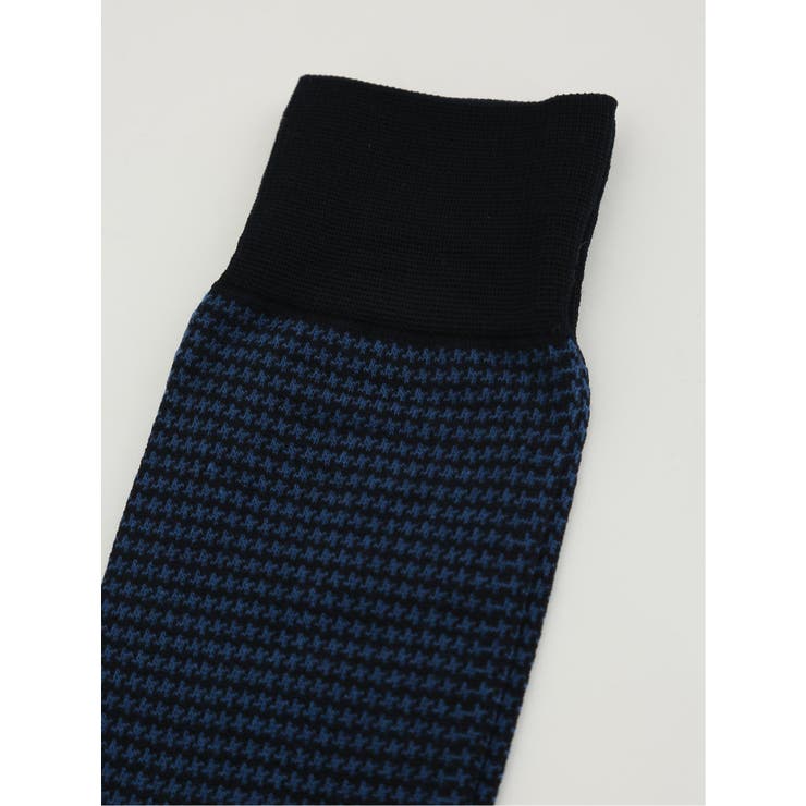 抗菌防臭 千鳥柄クルーソックス | TAKA-Q MEN | 詳細画像5 