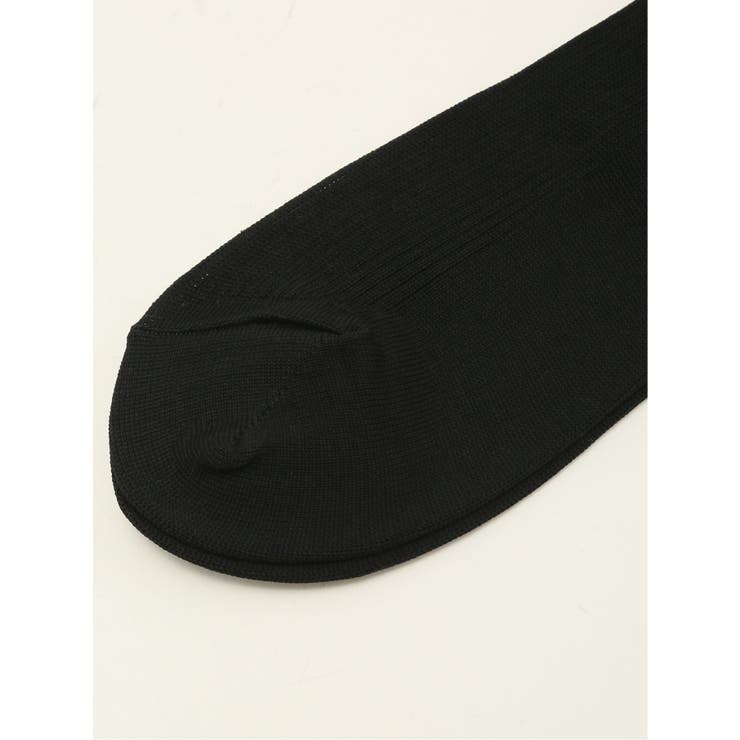 抗菌防臭 リブ無地クルーソックス | TAKA-Q MEN | 詳細画像3 