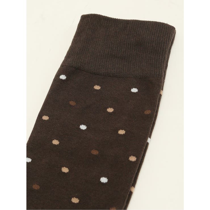 抗菌防臭 中ドット柄クルーソックス | TAKA-Q MEN | 詳細画像2 