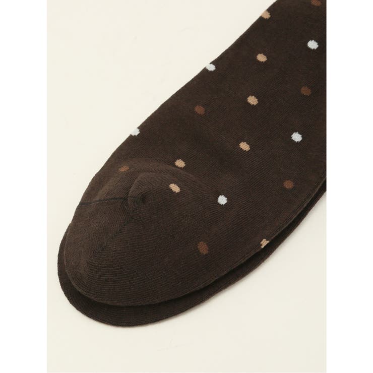 抗菌防臭 中ドット柄クルーソックス | TAKA-Q MEN | 詳細画像3 