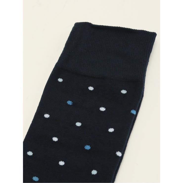 抗菌防臭 中ドット柄クルーソックス | TAKA-Q MEN | 詳細画像4 