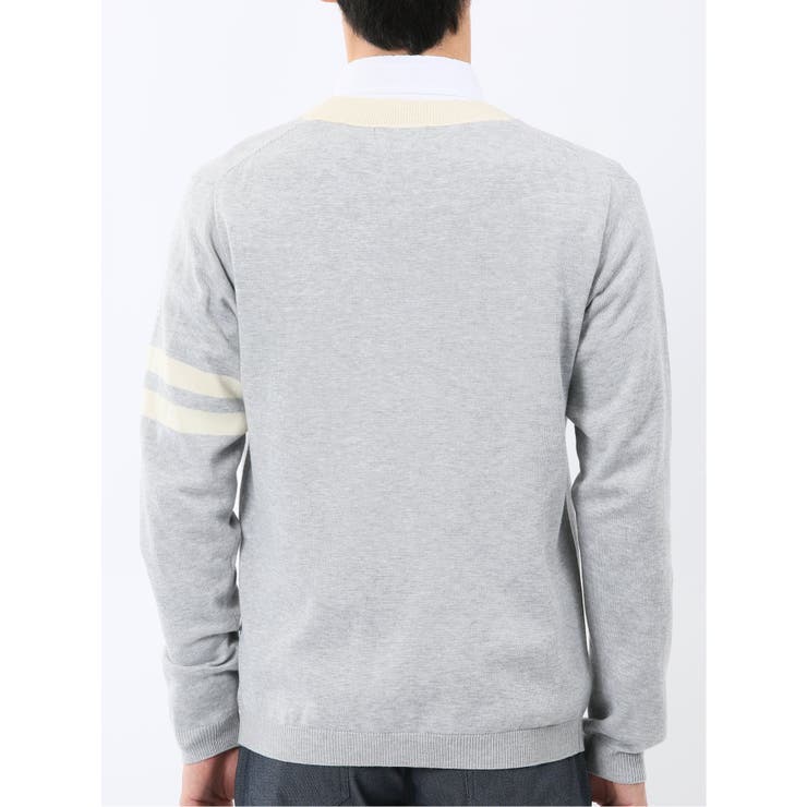 ウォッシャブル Vネック ニットカーディガン | TAKA-Q MEN | 詳細画像8 