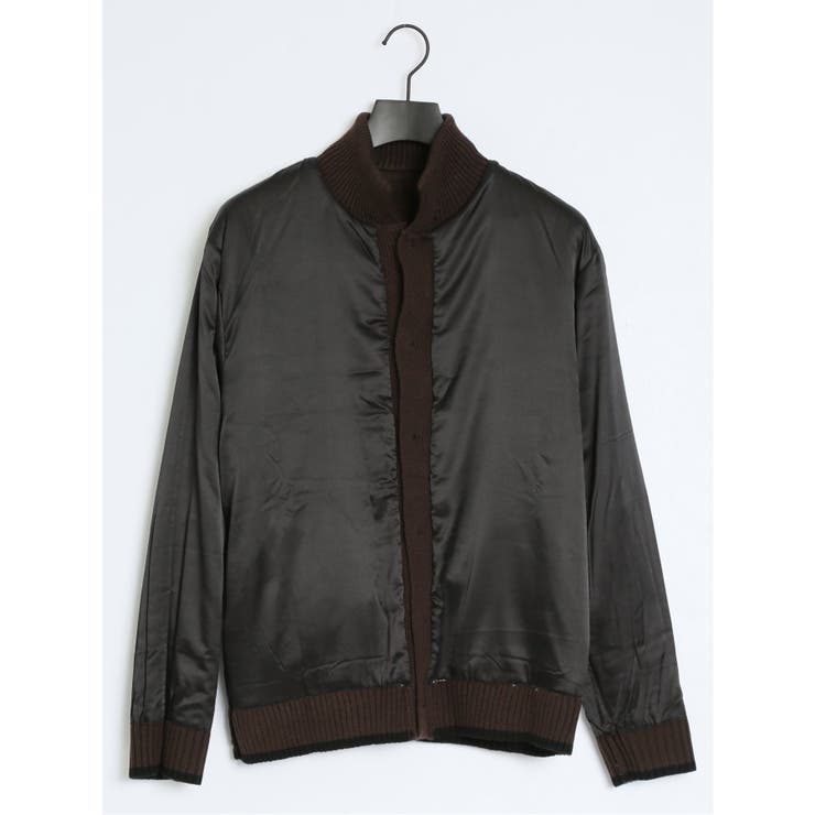 配色チェック柄 ドンキーネックニットアウター | TAKA-Q MEN | 詳細画像13 