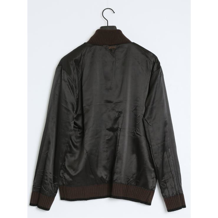 配色チェック柄 ドンキーネックニットアウター | TAKA-Q MEN | 詳細画像14 